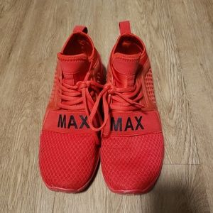 Premium Red Max: Lightweight, Breathable Workout Shoes with Great Ankle Support